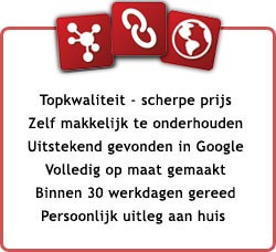Een unieke website: topkwaliteit tegen een scherpe prijs