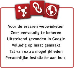Professionele webwinkel volledig op maat gemaakt